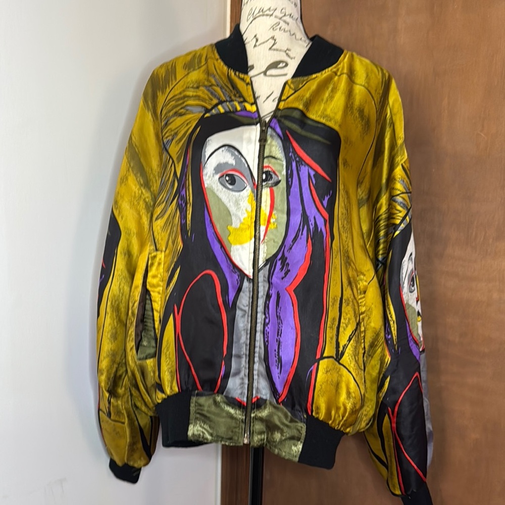 VINTAGE PALA Picasso Face Jacket | M